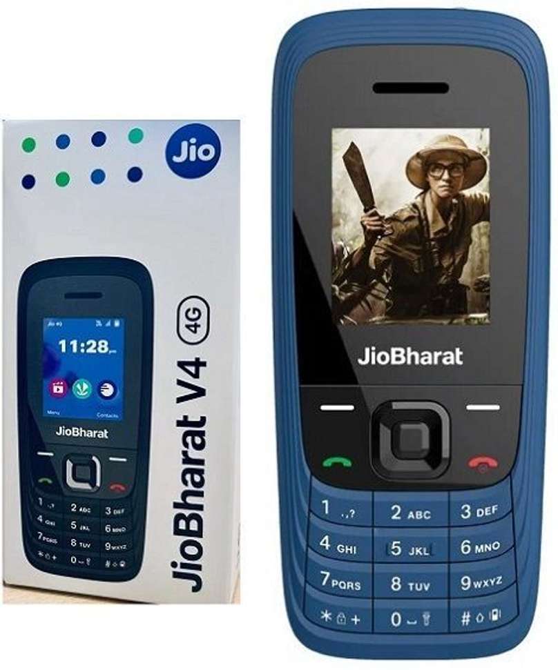 Jio JBV191M2 V4 4G BLUE (Blue)