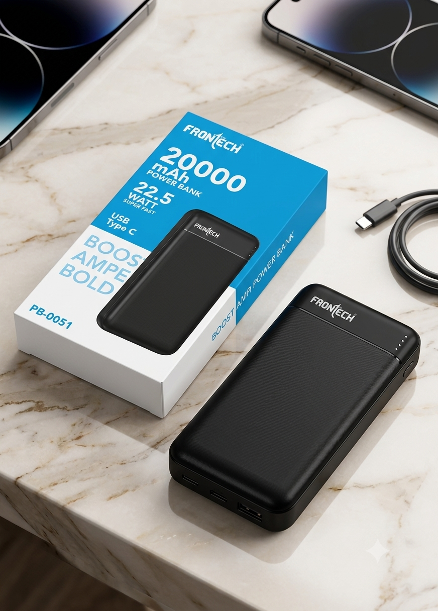 Frontech PB-0051 20000mAh Power Bank
